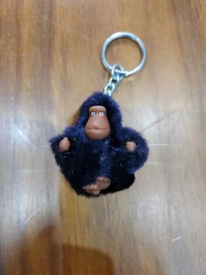 現貨 鑫森凱莉代購 Kipling 迷你猴 深藍 毛絨猴子 猩猩 掛飾 吊飾 鑰匙圈