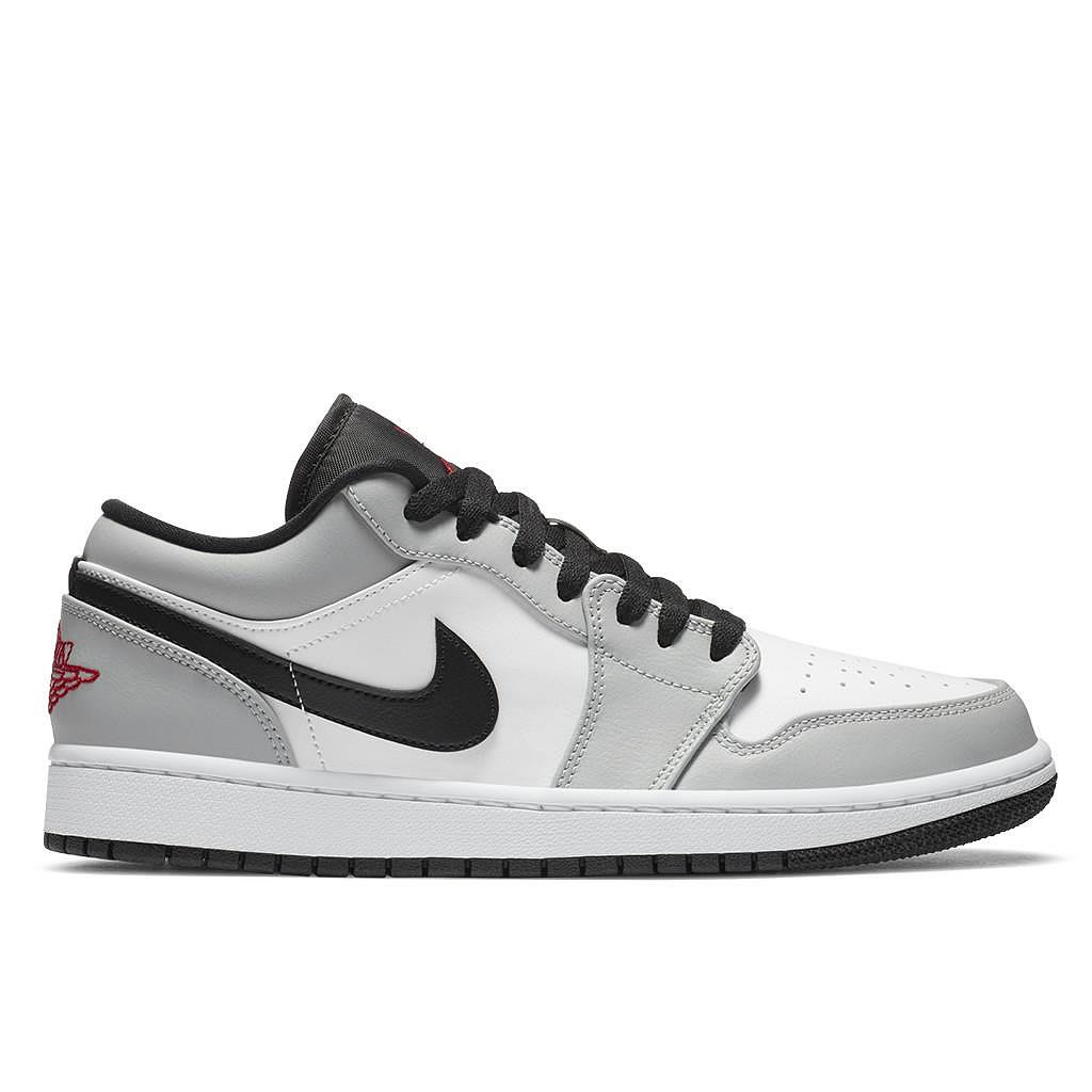 A-KAY0】NIKE AIR JORDAN 1 LOW LIGHT SMOKE GREY 白黑灰【553558-030