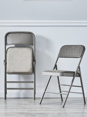 便攜折疊凳子家用靠背凳會議培訓椅子擺攤椅宿舍電腦椅