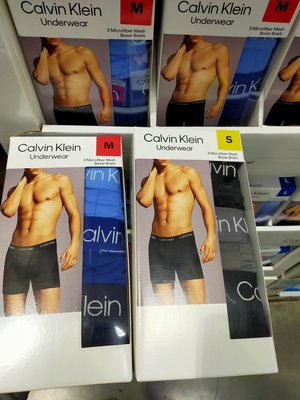 勿下單 預約到貨通知1259326 Calvin Klein ck 男生內褲 ck內褲 彈性內褲 3件入 好市多 藍色系 黑色系 美國尺寸