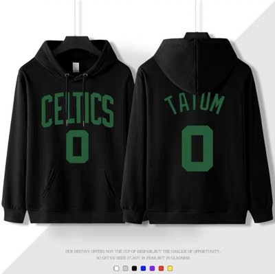 💖Jayson Tatum長袖連帽T恤上衛衣💖NBA塞爾提克隊Adidas愛迪達戶外運動健身籃球衣服大學純棉T男22