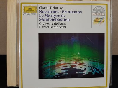Barenboim Debussy-Nocturnes,Printemps etc,巴倫波因，德布西-夜曲、春