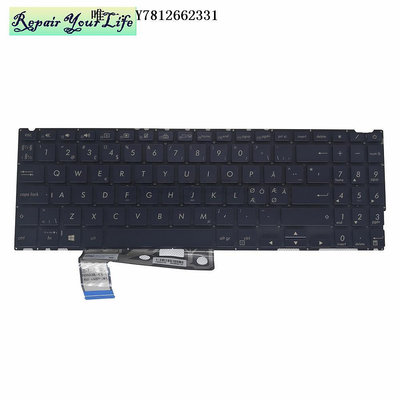 電腦零件ASUS/華碩 ZenBook 15 UX533 UX533F UX533FD筆記本鍵盤 背光 NE筆電配件
