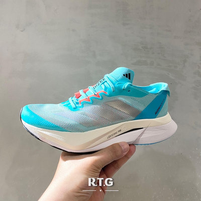 【RTG】ADIDAS ADIZERO BOSTON 12 水藍 慢跑鞋 輕量 緩震 透氣 中長跑 女鞋 ID6901