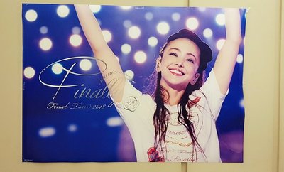 安室奈美惠 finally 引退演唱會 限定海報（日版）