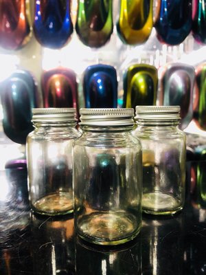 【振通油漆公司】《缺貨》100ml 玻璃瓶 玻璃空罐 補漆瓶 分裝瓶 每個