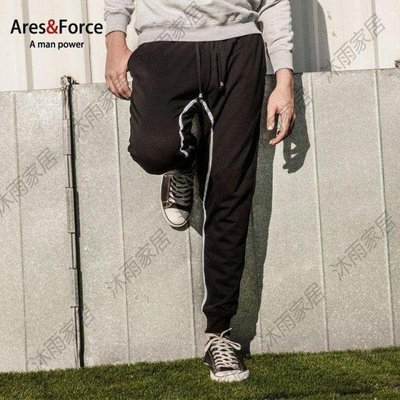 【熱賣下殺】紅豆Ares＆Force2016秋季新款男裝肥佬大碼衛褲運動褲 束腳飛鼠褲