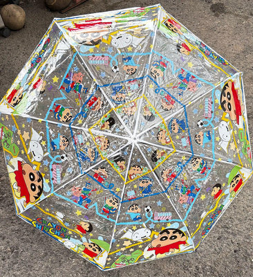 全新 現貨 蠟筆小新 自動傘 雨傘 塑膠 自動傘 摺叠傘