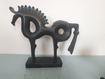 x名家銅雕塑藝術品擺件擺件抽象馬