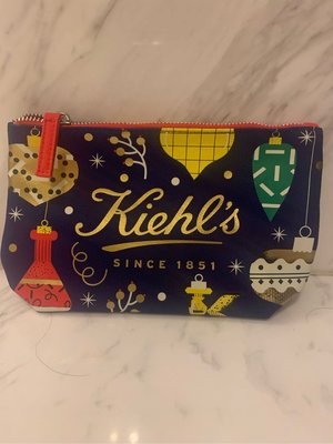 [雅雅的店]Kiehl's 契爾氏 2020聖誕限量化妝包(藍色) *直購價250元*