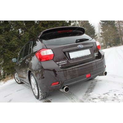 DIP 德國 Fox 排氣管 Subaru 速霸陸 Impreza GP AWD 1.6 TSI 尾段 雙邊 單出 圓形 100mm 專用 11-16