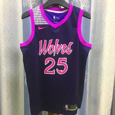 德瑞克·羅斯 (Derrick Rose )NBA 明尼蘇達灰狼隊 球衣 25號