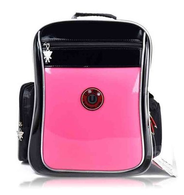 【 葳爾登】UNME小學生書包,超輕背包兒童後背包優質防水新一代【反光護肩護脊書包】3204粉紅色