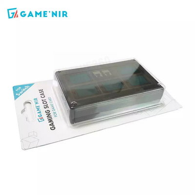 (超取免運費)任天堂 SWITCH NS 電玩酒吧 GAME'NIR 遊戲片收納盒 24 + 2 記憶卡 卡匣 黑色