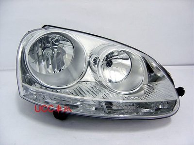 【UCC車趴】VW 福斯 GOLF V 5代 五代 04-09(11月) 原廠型 晶鑽大燈 一組5900元