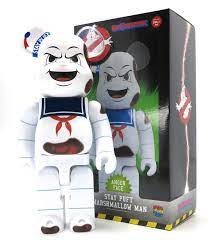 Be@rbrick stay puft marshmallow man Anger Face