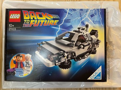 LEGO 21103 Ideas Back To The Future The DeLorean Time Machine 回到未來時光機