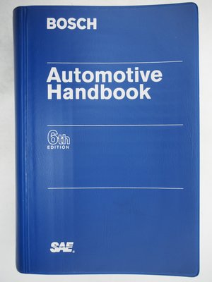【月界二手書店】Bosch Automotive Handbook－軟精裝（6/e）_博世汽車手冊　〖科學〗CLD