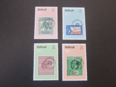 【雲品11】吉里巴斯Kiribati 1979 Sc 341-44 set MNH 庫號#B519 75689