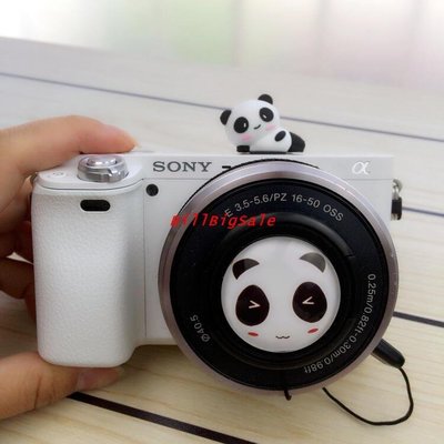 熊貓鏡頭蓋 40.5mm Sony 索尼ILCE-A5000 A5100 NEX-6 5T 5R微單眼相機