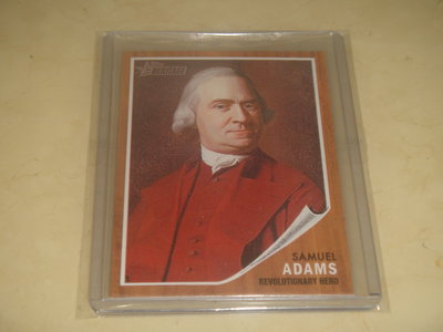 美國開國元勛 政治家 革命英雄 Samuel Adams 2009 Topps Heritage #36 球員卡