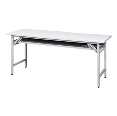 【〜101辦公世界〜】3*6尺灰白直角型折合式會議桌、工作桌、上課桌、員工餐廳桌