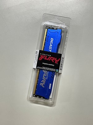 金士頓 HyperX Fury DDR3 1600 8G 8GB KF316C10B/8 終保 電競散熱片 記憶體