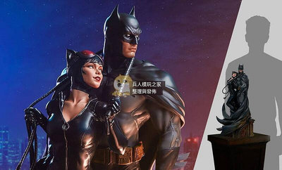 創客優品 正版兵人模型 Sideshow 20寸 Batman and Catwoman 蝙蝠俠與貓女 200618BR253