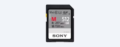 SONY SF-M512 ･V60 4K  UHS-II SDXC-512G 記憶卡 抗摔落1.5米【台灣索尼公司貨】