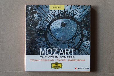 樂迷唱片~莫扎特小提琴奏鳴曲全集 帕爾曼 THE VIOLIN SONATAS 4CD