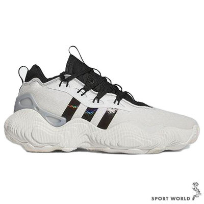 【下殺】Adidas 男鞋 籃球鞋 TRAE YOUNG 3 白黑【運動世界】IF5592