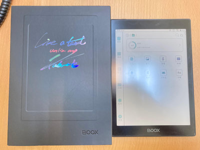 二手 文石 boox Nova Air C 7.8 吋 彩色 電子書閱讀器