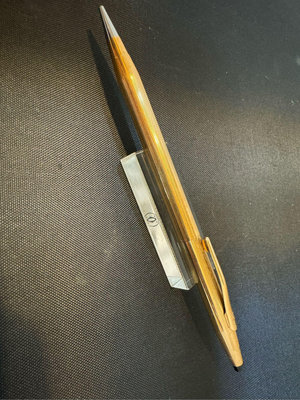 美國高士CROSS老款世紀14K 包金桿版自動鉛筆(非萬寶龍派克百利金西華)004