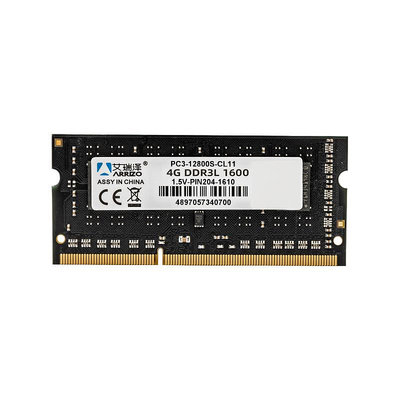 艾瑞澤低電壓8G DDR3L 1600 筆電記憶體兼容1333 4G全新通用