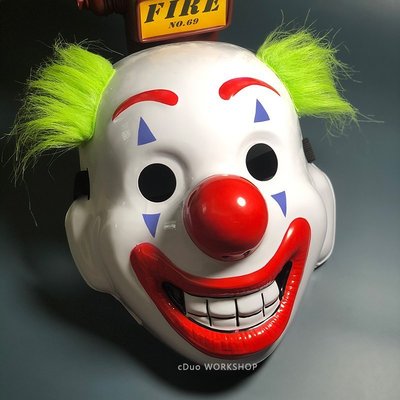...2019新款joker小丑面具恐怖萬圣節DC影視道具化妝舞*特價優惠
