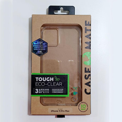 美國 Case●Mate iPhone 11 強悍防摔手機保護殼 (愛護地球款 - 透明)