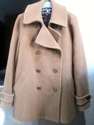 日本購入專櫃名品Jewel Changes駝色系MS GRACY ICB 22 OCTOBRE款毛呢大衣外套