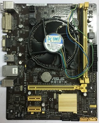 華碩 H81M-K 主機板+i3-4130 CPU+DDR3 8G
