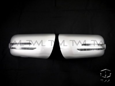 《※台灣之光※》全新BENZ W210 W202 W140 96 97 98 99年箭型後視鏡蓋LED方向燈蓋組台灣製