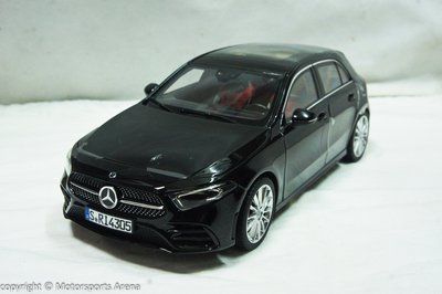 【現貨特價】1:18 Norev Mercedes Benz A-Class W177 2018 黑色 ※合金全開※