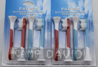 【大衛營】HX6044 飛利浦 兒童用 P-HX-6044 Philips 電動牙刷 刷頭 副廠(滿500免運費)