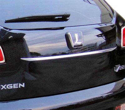 圓夢工廠 Luxgen 納智捷 U7 2010~on 改裝 鍍鉻銀 後車門 尾門 後箱飾條 質感飾貼