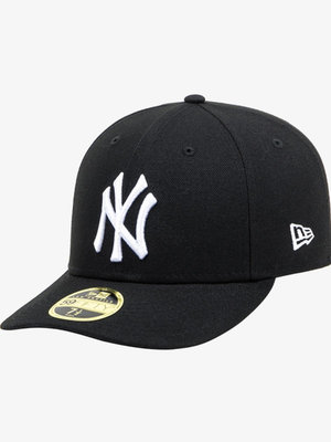 不可調節59FIFTY全封閉平檐帽MLB棒球帽NY洋基隊大標黑色潮UU代購