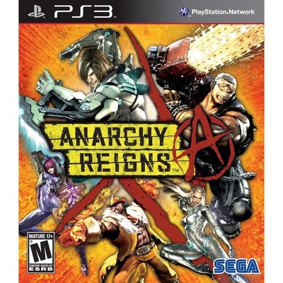全新未拆 PS3 極度混亂 Max Anarchy Reigns -英日文美版-