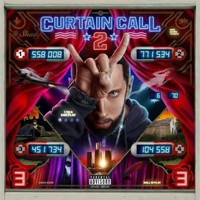 精彩大結局2 新歌+精選 Curtain Call 2 (2CD) / 阿姆 Eminem---4817107