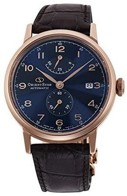日本正版 ORIENT 東方 MovingBlue RK-AW0005L 手錶 男錶 機械錶 皮革錶帶 日本代購