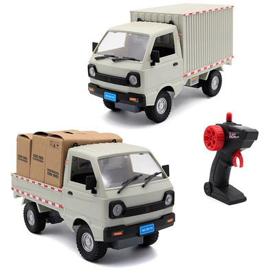 溜溜rc遙控車D12微卡五菱柳州小貨車模型漂移男孩玩具禮物工程卡車