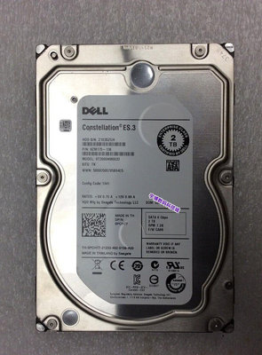 DELL/戴爾 0PCH77 2T SATA 6GB 3.5 ST2000NM0033 PCH77企業硬碟