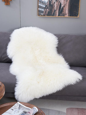 專場:澳洲純羊毛沙發墊臥室床邊地毯皮毛一體整張羊皮墊飄窗墊羊毛坐墊