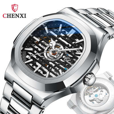 現貨男士手錶腕錶CHENXI時尚新款全自動機械錶高檔品牌手錶男男士防水夜光機械手錶